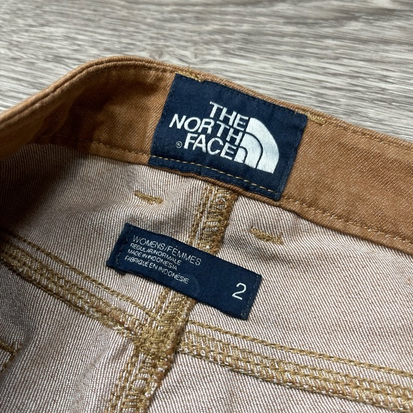 Womens The North Face Tan Denim Jeans Size 2 - Picture 2 of 4